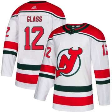 Authentic Adidas Youth Cody Glass New Jersey Devils Alternate Jersey - White