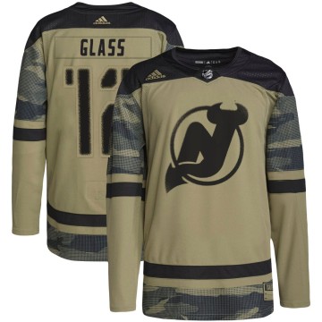 Authentic Adidas Youth Cody Glass New Jersey Devils Military Appreciation Practice Jersey - Camo
