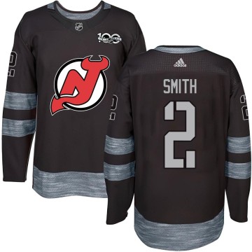 Authentic Youth Brendan Smith New Jersey Devils 1917-2017 100th Anniversary Jersey - Black