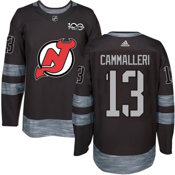 Authentic Youth Mike Cammalleri New Jersey Devils 1917-2017 100th Anniversary Jersey - Black