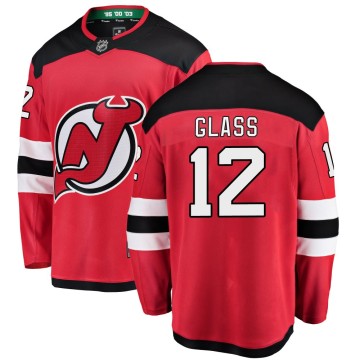 Breakaway Fanatics Branded Men's Cody Glass New Jersey Devils Home Jersey - Red