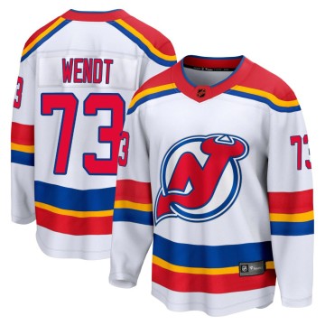 Breakaway Fanatics Branded Men's Dylan Wendt New Jersey Devils Special Edition 2.0 Jersey - White
