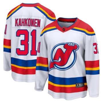 Breakaway Fanatics Branded Men's Kaapo Kahkonen New Jersey Devils Special Edition 2.0 Jersey - White
