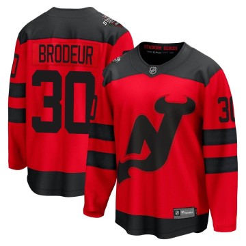 Breakaway Fanatics Branded Men's Martin Brodeur New Jersey Devils 2024 Stadium Series Jersey - Red