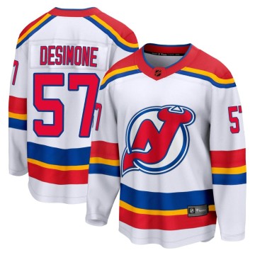 Breakaway Fanatics Branded Men's Nick DeSimone New Jersey Devils Special Edition 2.0 Jersey - White