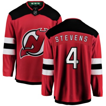 Breakaway Fanatics Branded Men's Scott Stevens New Jersey Devils Home Jersey - Red