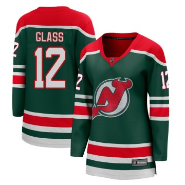 Breakaway Fanatics Branded Women's Cody Glass New Jersey Devils 2020/21 Special Edition Jersey - Green