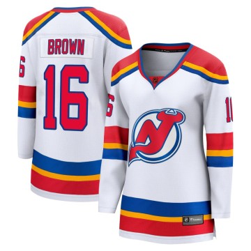 Breakaway Fanatics Branded Women's Connor Brown New Jersey Devils Special Edition 2.0 Jersey - White