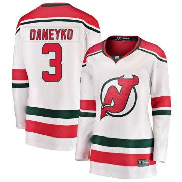 Breakaway Fanatics Branded Women's Ken Daneyko New Jersey Devils Alternate Jersey - White
