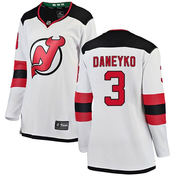Breakaway Fanatics Branded Women's Ken Daneyko New Jersey Devils Away Jersey - White