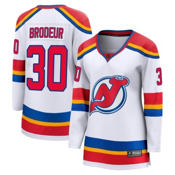 Breakaway Fanatics Branded Women's Martin Brodeur New Jersey Devils Special Edition 2.0 Jersey - White