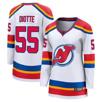 Breakaway Fanatics Branded Women's Mikael Diotte New Jersey Devils Special Edition 2.0 Jersey - White