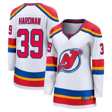 Breakaway Fanatics Branded Women's Mike Hardman New Jersey Devils Special Edition 2.0 Jersey - White