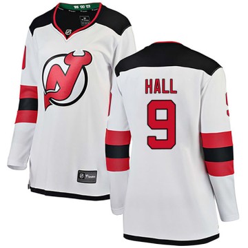 Breakaway Fanatics Branded Women's Taylor Hall New Jersey Devils Away Jersey - White