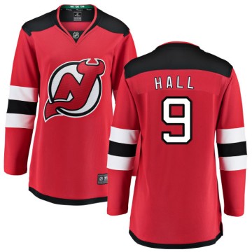 Breakaway Fanatics Branded Women's Taylor Hall New Jersey Devils Home Jersey - Red