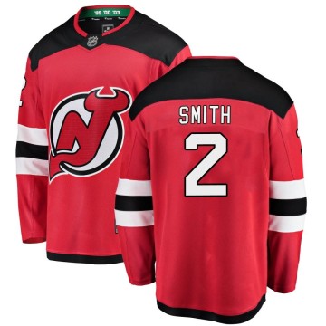 Breakaway Fanatics Branded Youth Brendan Smith New Jersey Devils Home Jersey - Red