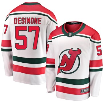 Breakaway Fanatics Branded Youth Nick DeSimone New Jersey Devils Alternate Jersey - White