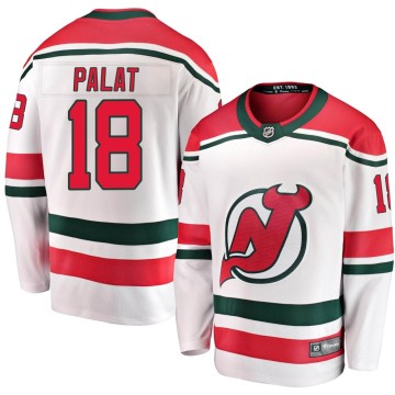 Breakaway Fanatics Branded Youth Ondrej Palat New Jersey Devils Alternate Jersey - White