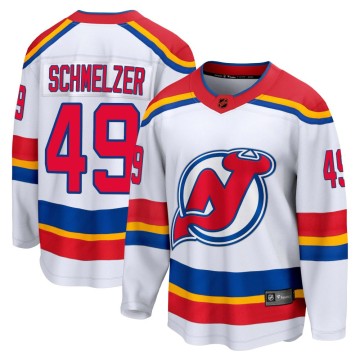 Breakaway Fanatics Branded Youth Ryan Schmelzer New Jersey Devils Special Edition 2.0 Jersey - White