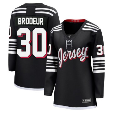 Breakaway Fanatics Women's Martin Brodeur New Jersey Devils Alternate Jersey - Black