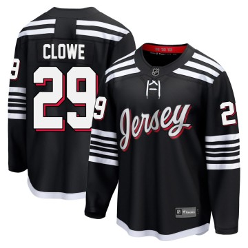 Breakaway Fanatics Youth Ryane Clowe New Jersey Devils Alternate Jersey - Black