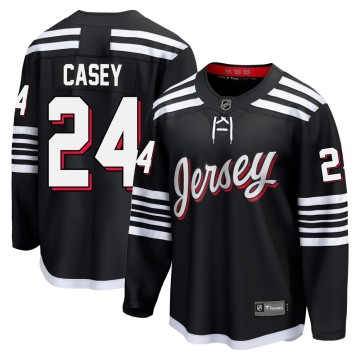 Breakaway Fanatics Youth Seamus Casey New Jersey Devils Alternate Jersey - Black