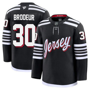 Premium Fanatics Men's Martin Brodeur New Jersey Devils Alternate Jersey - Black